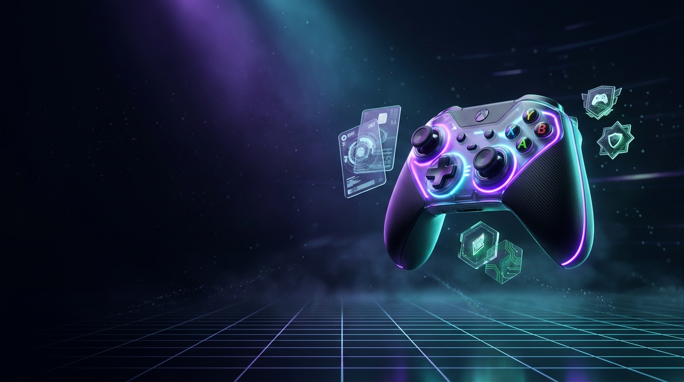 GitGames Cyber Controller 4K Wallpaper