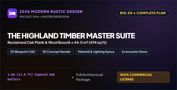 The Highland Timber Master Suite