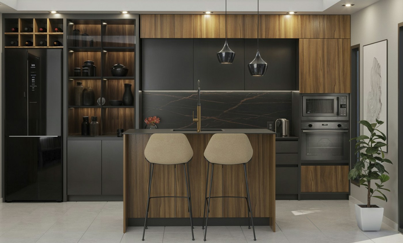 The Alpine Chalet Kitchen