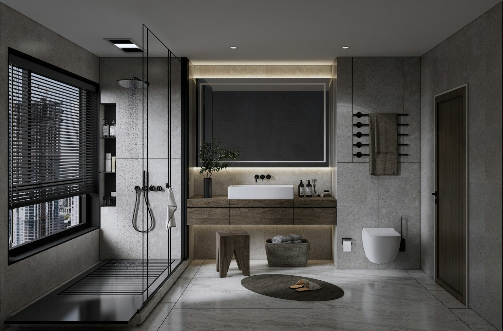 The Alpine Steam Suite Bath Real Interior