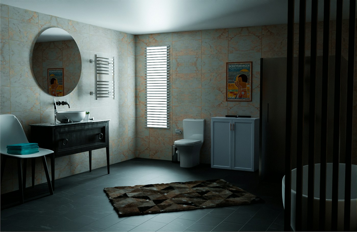 The Alpine Steam Suite Bath