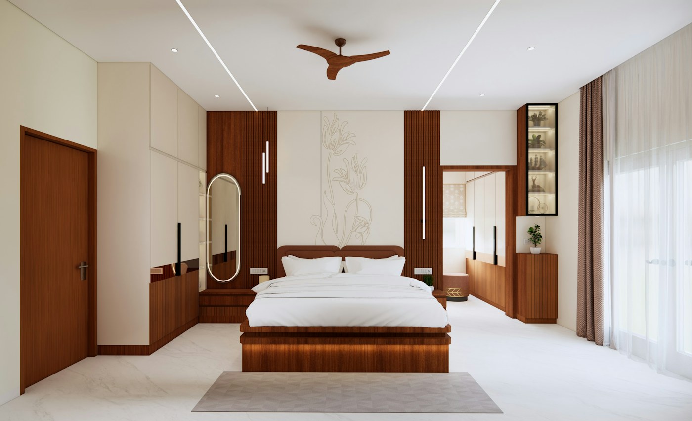 The Modern Barnhouse Master Suite