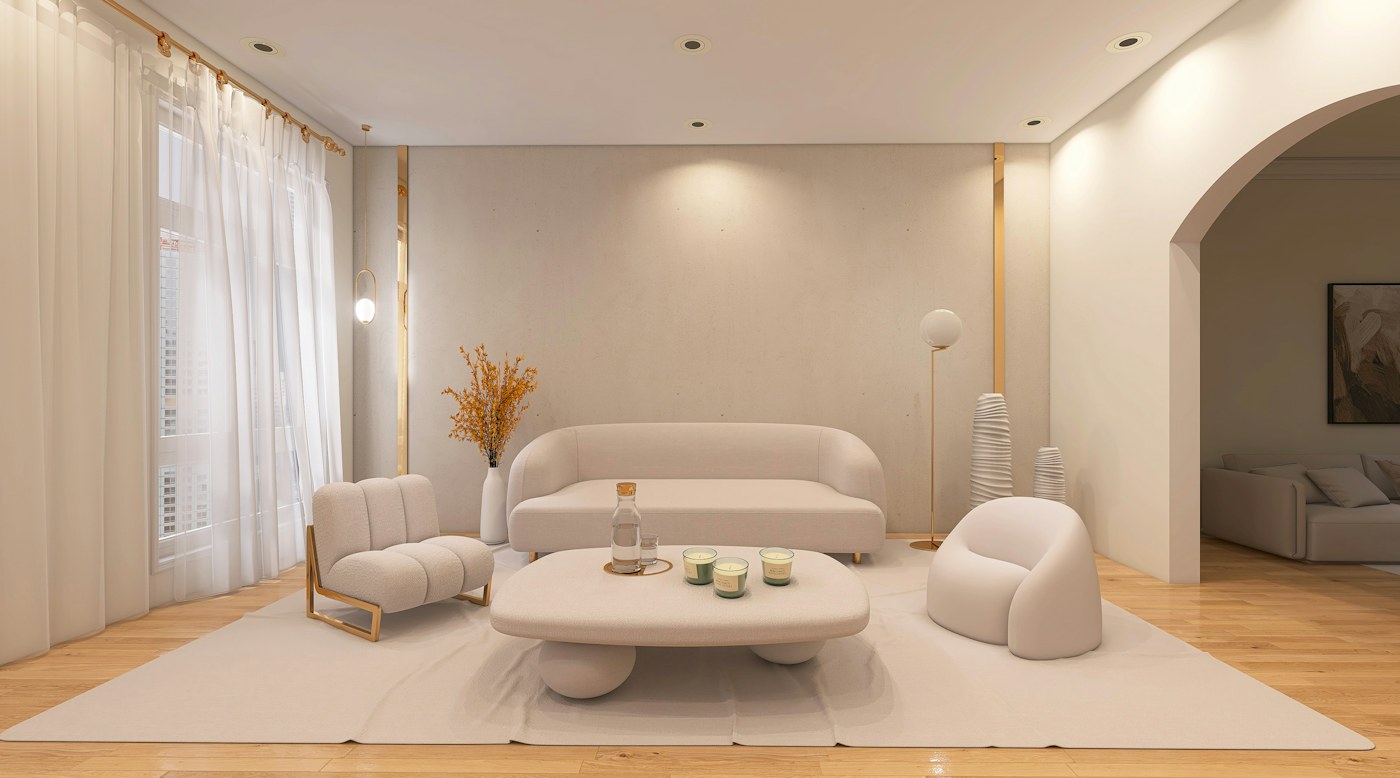 The Nordic Fjords Living Room